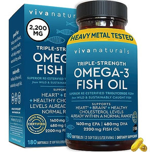 Triple Strength Omega 3 Fish Oil Supplement - Fatty Acid Supplements in Pakistan