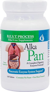 Alka•Pan Best Process Alkaline — Natural Digestive Supplement — Pancreatic Enzymes with Antioxidant-Rich Superfoods & Digestive Herbs in Pakistan