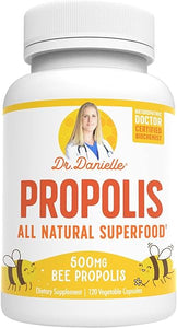Bee Propolis from Dr. Danielle, Best Bee Propolis Supplement, 500mg 120 Capsules in Pakistan