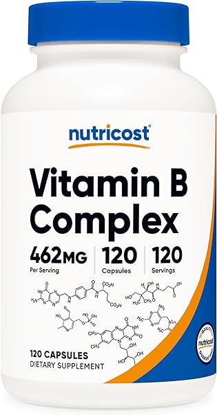 Nutricost High Potency Vitamin B Complex 460m in Pakistan
