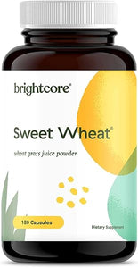 Nutrition Sweet Wheat, Ready-to-Drink Athletic Greens, Super Greens with Digestive Enzymes for Digestive Health and Immune Boost, 180 Wheatgrass Juice Powder Capsules in Pakistan