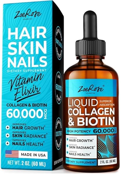Liquid Biotin & Collagen, Hair Growth Vitamin in Pakistan