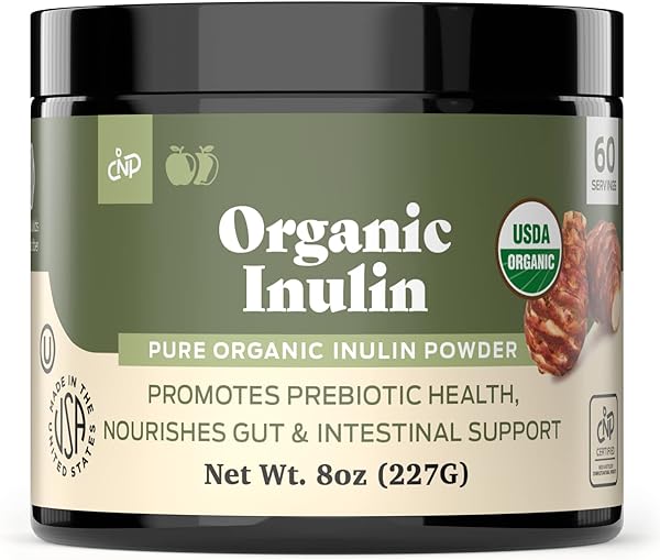 Pure Organic Inulin Powder Fiber Supplement - (Jerusalem Artichoke) Prebiotic Bulk Inulin Fiber Powder 8oz Digestion & Gut Health in Pakistan in Pakistan