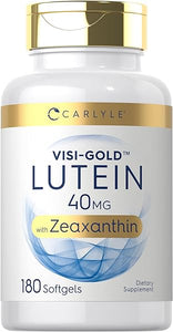 Carlyle Lutein and Zeaxanthin 40 mg | 180 Softgels | Eye Health Vitamins | Non-GMO & Gluten Free Supplement in Pakistan