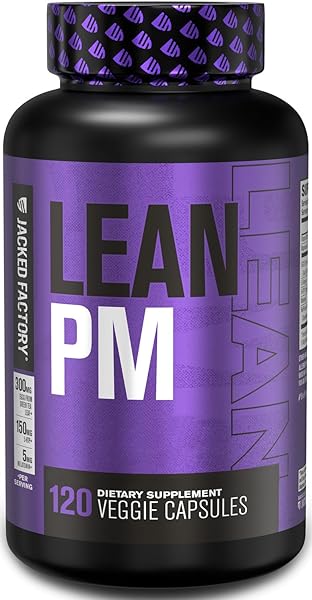 Lean PM Night Time Body Support and Sleep Aid Supplement - Sleep Support and Body Recomposition for Men and Women - 120 Veggie Capsules in Pakistan