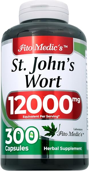 Lab | st Johns Wort |300 Capsules |12000 mg|  in Pakistan