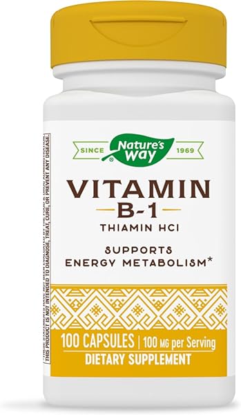 Nature's Way Vitamin B-1 - 100 mg Thiamin per in Pakistan