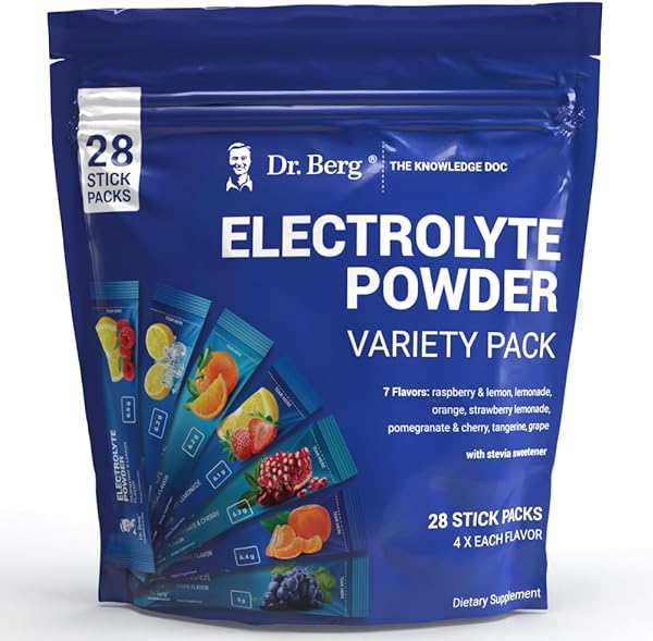 Dr. Berg's Electrolytes Powder Packets - Trav in Pakistan