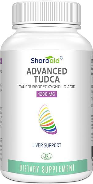 TUDCA Liver Support Supplements 1200 mg-Third Party Tested-High Strength Formula-Bile Salts for Liver Detox Cleanse-Vegan Capsules for Liver,Kidney,Gallbladder Health,1 Bottle-60 Capsules in Pakistan