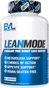 EVL Weight Loss Support Pills - Premium Multipurpose Appetite Metabolism and Fat Loss Support for Men and Women - LeanMode with Green Coffee Bean Extract CLA and Garcinia Cambogia - 60 Servings in Pakistan