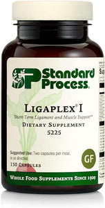 Standard Process Ligaplex I - Whole Food Supplement, Manganese Supplement, Bone Health and Bone Strength, Joint Support with Phosphorus, Shitake, Calcium Lactate, Beet Root and More - 150 Capsules in Pakistan