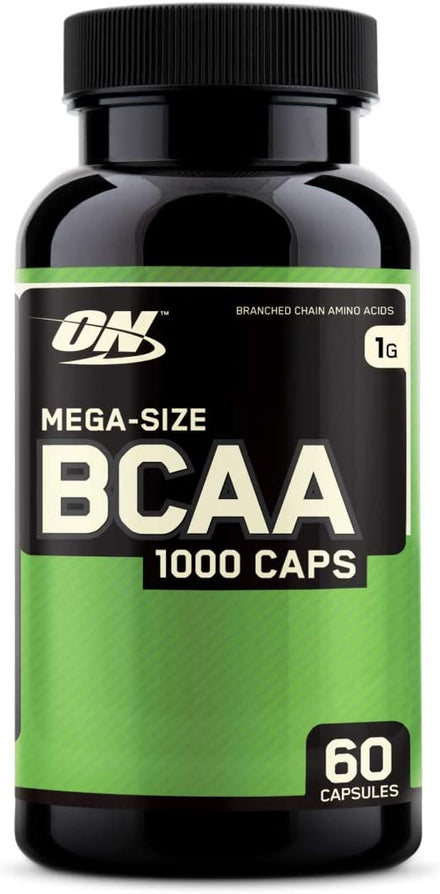 Optimum Nutrition Instantized BCAA Capsules, Branched Chain Essential Amino Acids 1000mg