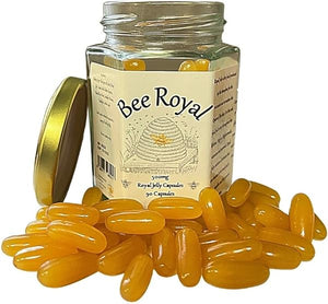 500mg Fresh Royal Jelly Capsules - 90 Capsules of 100% Fresh Queen's Jelly NOT Freeze Dried Extract - Supports Immune System, Fertility, Energy Management, Reduces Tiredness & Fatigue in Pakistan