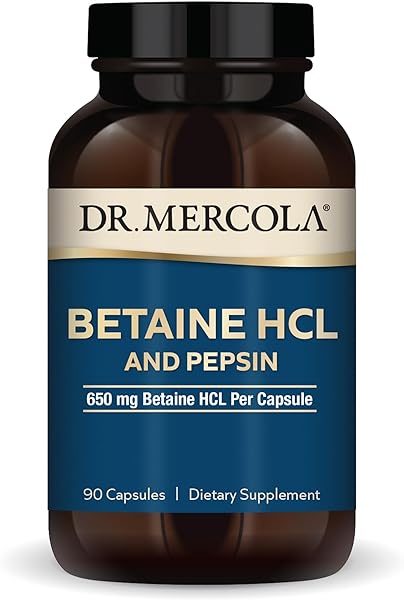 Dr. Mercola Betaine HCL and Pepsin, 30 Servin in Pakistan