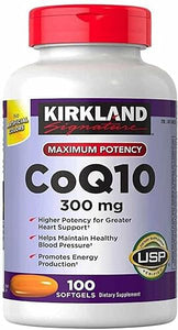 Maximum Potency Coq10 300mg 100 Softgels, Coenzyme Q10, Essential in The Production of Energy, and Healthy Aging in Pakistan