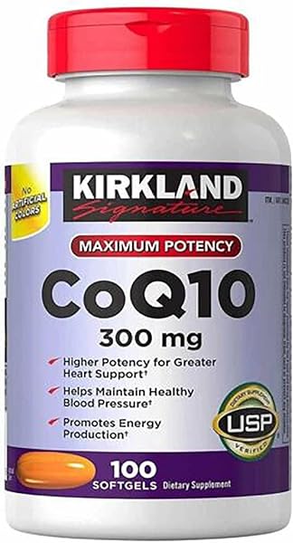 CoQ10 300mg Supplement 100 Softgels, Essential in The Production of Energy, Helps to Recycle Vitamin E in The Body, Supports Heart Health in Pakistan in Pakistan