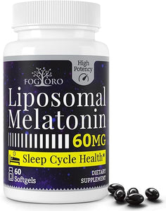 Melatonin 60mg-Fall Asleep Faster, Stay Asleep Longer,High Dose in Pakistan