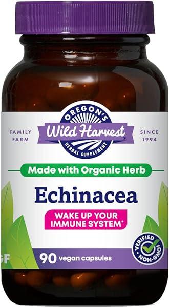 Oregon's Wild Harvest Echinacea Organic Herbal Supplement, 90 Count in Pakistan in Pakistan