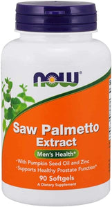 NOW Supplements, Saw Palmetto Extract with Pumpkin Seed Oil and Zinc, Men's Health*, 90 Softgels in Pakistan