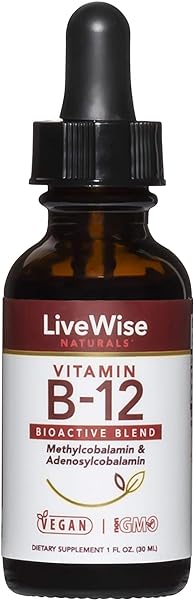 Liquid B12 Vitamin Sublingual – All-Natural Liquid Vitamin Vegan B12 Drops – Non-GMO Adenosylcobalamin Methylcobalamin B12 Supplement – Boost Your Immune System, Metabolism, Energy and Focus! in Pakistan in Pakistan