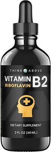 Vitamin B2 Riboflavin Liquid Drops - B2 Vitamin Supplement - 2 oz 60 ml - for Men and Women in Pakistan