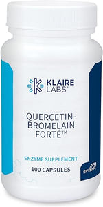 Klaire Labs Quercetin-Bromelain Forte - Immune & Seasonal Support Enzymes with Pancreatic, Proteolytic, Bromelain, Papain Enzymes & Bioflavonoids (100 Capsules) in Pakistan