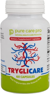 Tryglicare All-Natural Triglyceride Lowering Supplements for Maintaining Healthy Triglycerides Levels as a Daily Supplement, Vegan & Gluten Free* (60 Capsules) in Pakistan