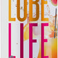 Lube Life Water-Based Strawberry Flavored Lubricant, Personal Lube for Men, Women and Couples, Made Without Added Sugar, 8 Fl Oz