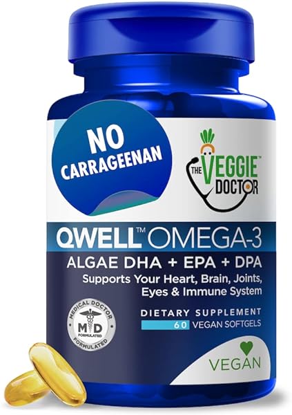 Vegan Omega 3 Supplement - DHA, DPA, EPA - For Heart, Brain, Joint Support in Pakistan