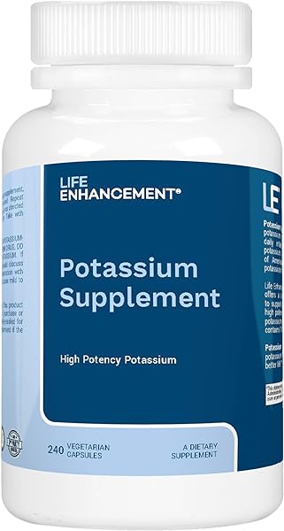 Life Enhancement Potassium Supplement, 1020 mg,120 Servings, 240 caps in Pakistan