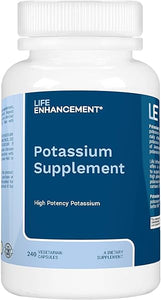 Life Enhancement Potassium Supplement, 1020 mg,120 Servings, 240 caps in Pakistan