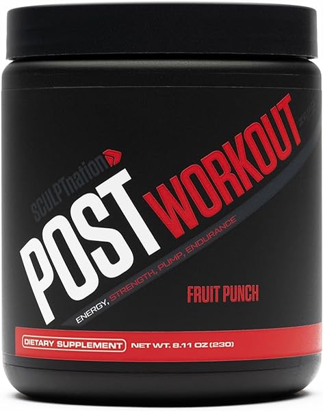 by V Shred Post Workout - Creatine Complex Post Workout Muscle Recovery and Builder with Energy Support, Creatine Monohydrate and Amino Acids, Fruit Punch Flavor - 30 Servings in Pakistan in Pakistan