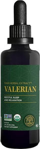 Global Healing Organic Valerian Root Extract Liquid Supplement - Raw Herbal Extract for Healthy Relaxation, Sleep & Calm -Alternative to Valerian Root Capsules for Bioavailability - 2 Fl Oz in Pakistan