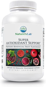 Nature's Lab Super Antioxidant Support - Resveratrol, Acai, Goji Berry, Noni Fruit, Pomegranate - 120 Capsules (60 Day Supply) in Pakistan
