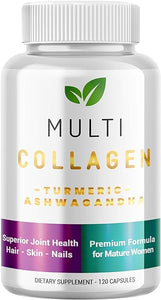 Premium Multi Collagen Capsules for Women - Collagen Pills - Colágeno Supplements for Joint Support, Enhanced Flexibility, Health, and Vitality - Gluten Free - No GMO's - 40 Day Supply in Pakistan