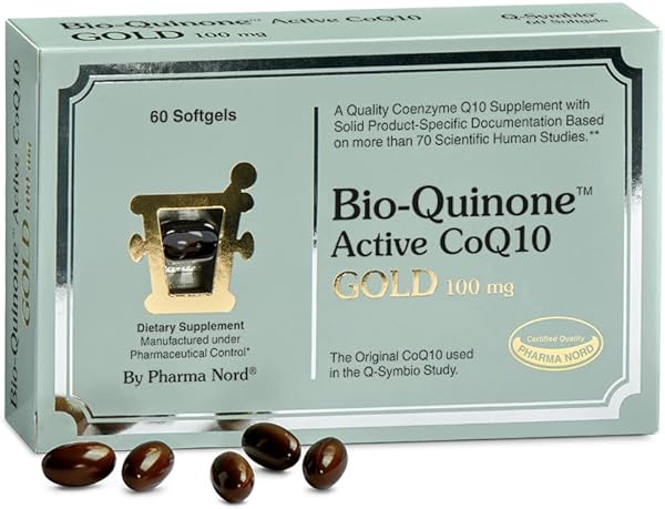 The Original CoQ10 from The Inventor of Q10 Supplements | High Absorption | Bio-Quinone Coenzyme Q10 100mg, Essential Antioxidant for Energy, Heart Health and Fertility Support, 60 Softgels in Pakistan in Pakistan