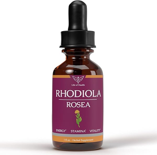 Rhodiola Rosea Tincture - Rhodiola - Rhodiola Extract - For Energy, Stamina, Brain Support, Stress Relief, Mood Support & More - Energy Supplements - Rhodiola Tincture - Rhodiola Supplement (1 Pack) in Pakistan in Pakistan