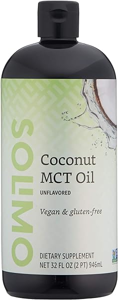 Amazon Brand - Solimo MCT Liquid Coconut Oil, Unflavored, 32 Fl Oz (Pack of 1) in Pakistan