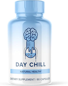 DHH-B Day Chill Pill for Calming Mood Support, Powerful dosing of DHH-B - Positive Chill Pill for Women and Men. 90 Day Supply. in Pakistan