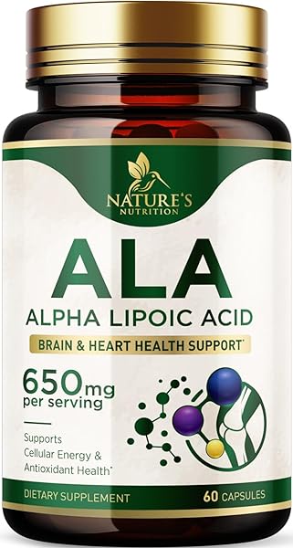 Alpha Lipoic Acid 650mg - Extra Strength ALA  in Pakistan