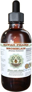 Hawaii Pharm Bromelain Alcohol-Free Liquid Extract, Bromelain (Ananas Comosus) Dried Powder Glycerite Natural Herbal Supplement 2 oz in Pakistan