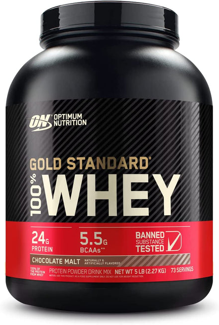 Optimum Nutrition Gold Standard Whey Protein Powder, Muscle Gain Supplement in Pakistan