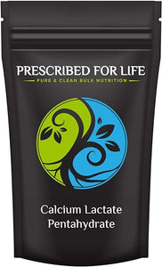 Prescribed for Life Calcium Lactate Pentahydrate - 14% Calcium USP Powder, 12 oz (340 g) in Pakistan