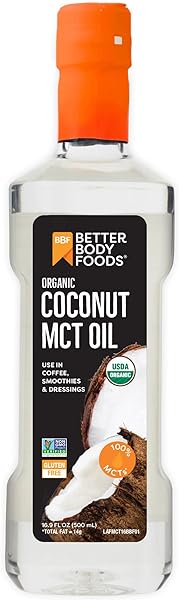 BetterBody Foods' Organic Coconut 100% MCT Oi in Pakistan