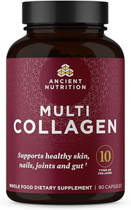 Collagen Peptides Pills, Hydrolyzed Multi Collagen Supplement, Types I, II, II, V & X, Supports Healthy Skin and Nails, Gut Health and Joints, 90 Capsules in Pakistan
