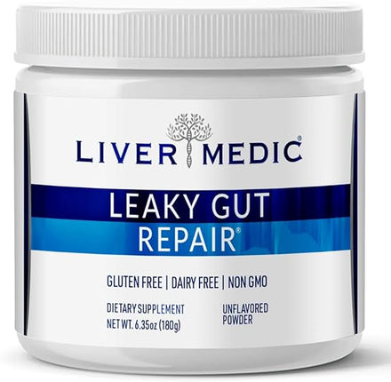 Leaky Gut Repair, L-Glutamine Powder, Soothes Gut Issues; Bloating, IBS, GERD, Gluten-Free Gut Health Supplements. Women & Men (Unflavored) 180g in Pakistan
