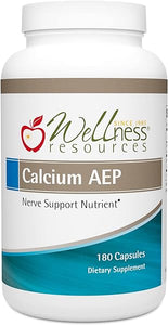 Calcium AEP for Nerves, Cell Membranes (925mg Ca-2-AEP Per Capsule, 180 Capsules) in Pakistan