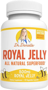 Royal Jelly by Dr. Danielle, Best Royal Jelly Supplement, 500mg 120 Capsules in Pakistan