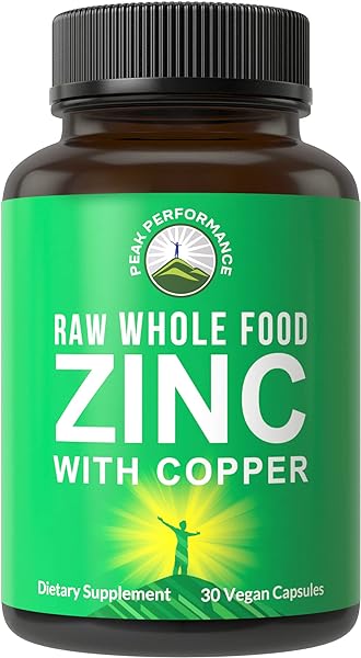 Raw Whole Food Zinc with Copper + 25 Vegetabl in Pakistan