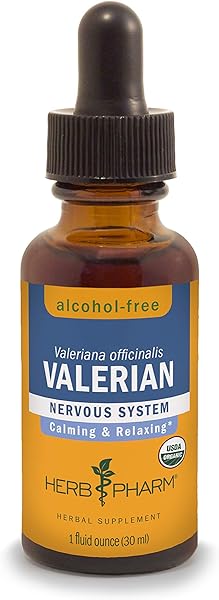 Herb Pharm Certified Organic Valerian Root Liquid Extract for Relaxation and Restful Sleep, Alcohol-Free Glycerite, 1 Ounce in Pakistan in Pakistan